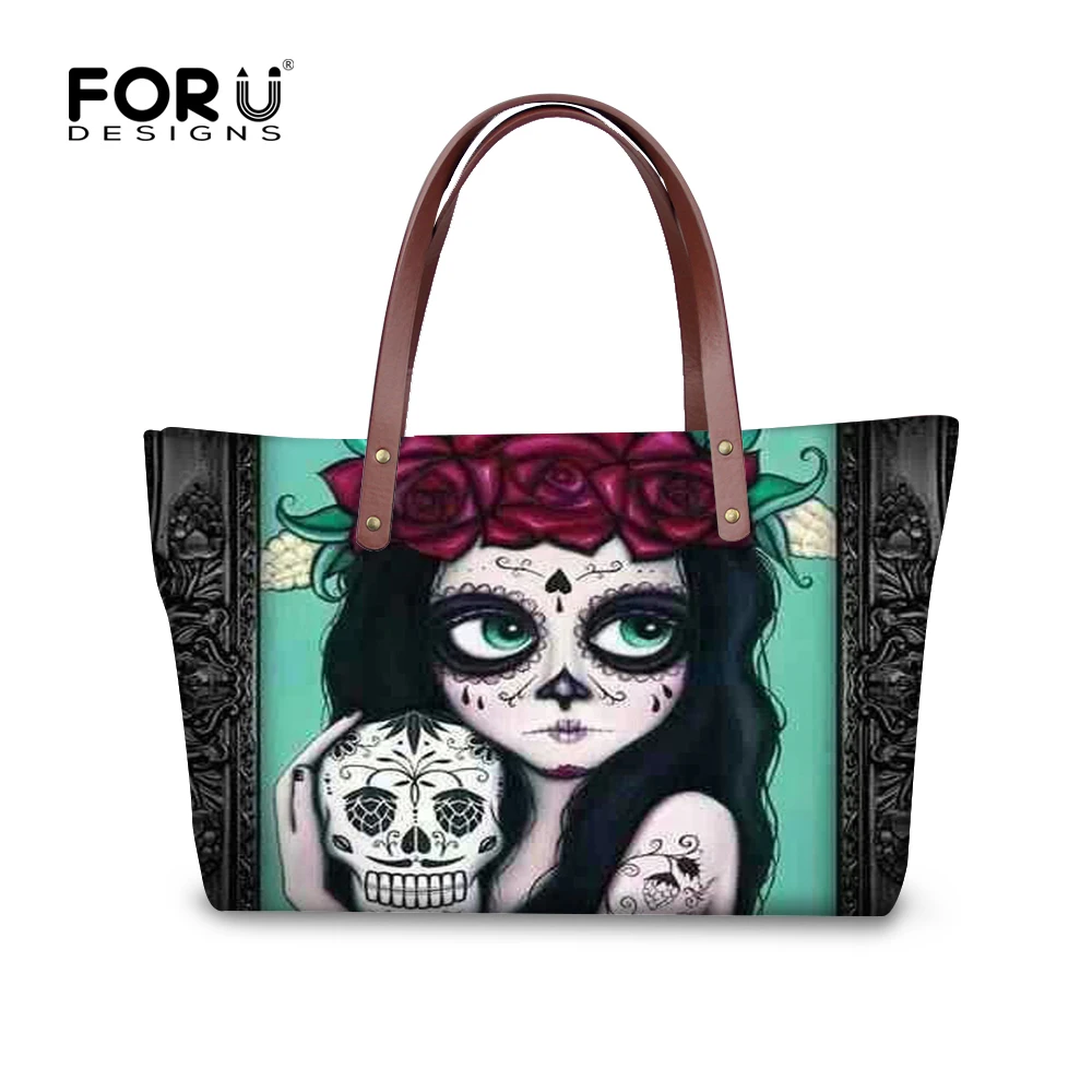 FORUDESIGNS New 2017 font b Women b font Skull font b Handbags b font font b