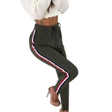 Сексуальные женские брюки с завязками на талии, армейские зеленые леггинсы, брюки, облегающие брюки для женщин, подарки