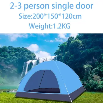 

Portable Beach Folding Tents Camping Water-resistant Outdoor UV Protection Automatic Instant Tent camping tent
