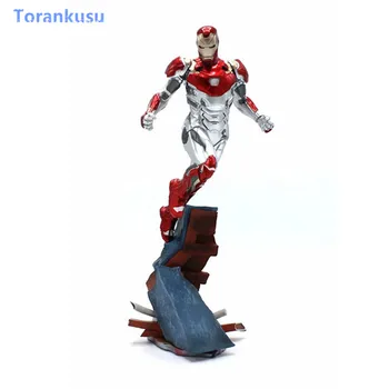 

Avengers Endgame Figure Iron Man Action Figure Spider Man PVC Hot Toys For Children Model Kids Gift Doll MK47 Ironman Anime PG