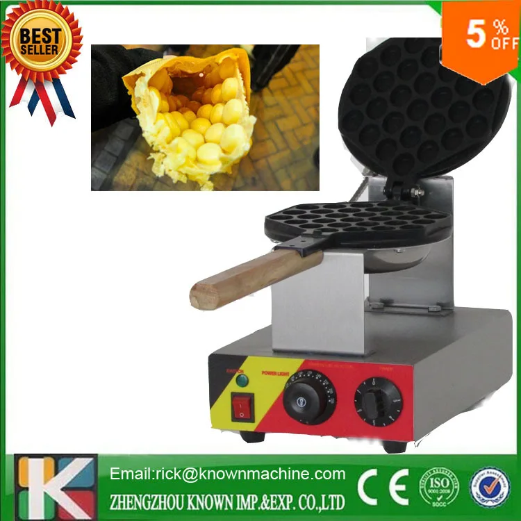 

5% discount for eggettes egg waffle maker iron for small business