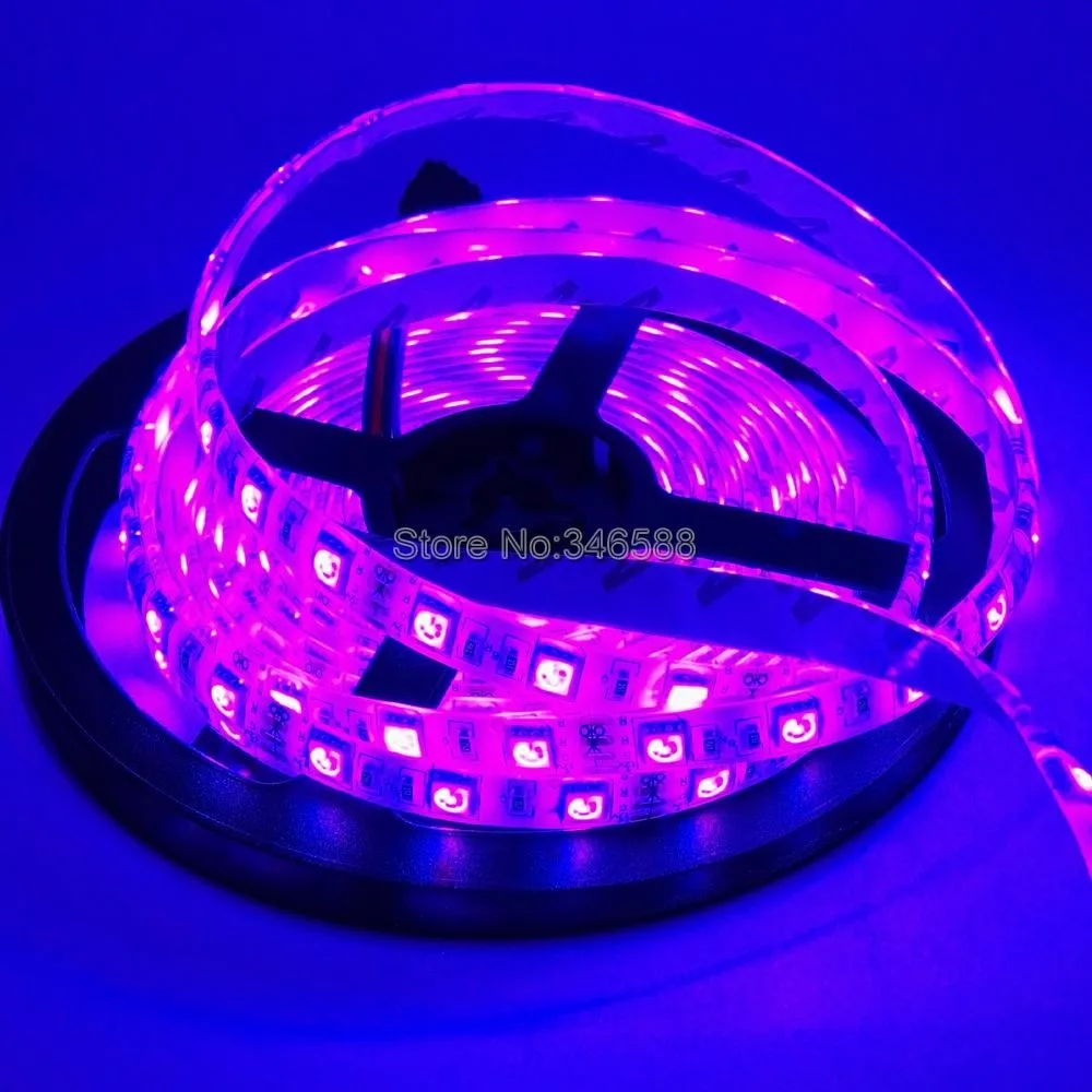 5 м 12 В 5050 RGB Светодиодные ленты свет 60led/m 300 светодиоды DC12V Гибкие светодиодные Клейкие ленты, RGB Multi-Цвет, ip20/ip65 Водонепроницаемый 60 LED/м