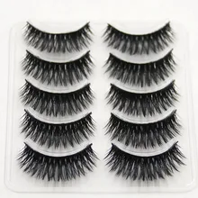 Мягкие Накладные ресницы из искусственных волокон толстый длинный секционный набор нарощенных ресниц хлопчатобумажная нить Поддельные ресницы модный Банкетный Макияж инструмент ресницы