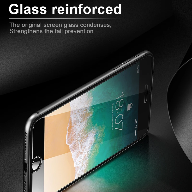 Защитное стекло AOXIN 9H для iPhone 7 Plus закаленное с защитой от синего света Apple