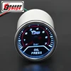 Dragon 52mm rétro-éclairage Led blanc Auto voiture course Refit accessoires échelle analogique jauge de pression d'huile 0-7 Bar mètre livraison gratuite ► Photo 1/6