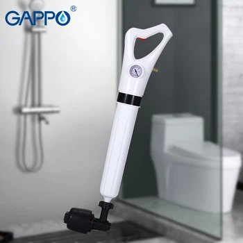 GAPPO Hoge Druk Lucht Afvoer Blaster Gun Afvoer Verstoppen Baggeren Tool Krachtige Toilet Plunger Vijzel Reiniger voor Badkamer Aanrecht GAPPO Hoge Druk Lucht Afvoer Blaster Gun Afvoer Verstoppen Baggeren Tool Krachtige Toilet Plunger Vijzel Reiniger voor Badkamer Aanrecht