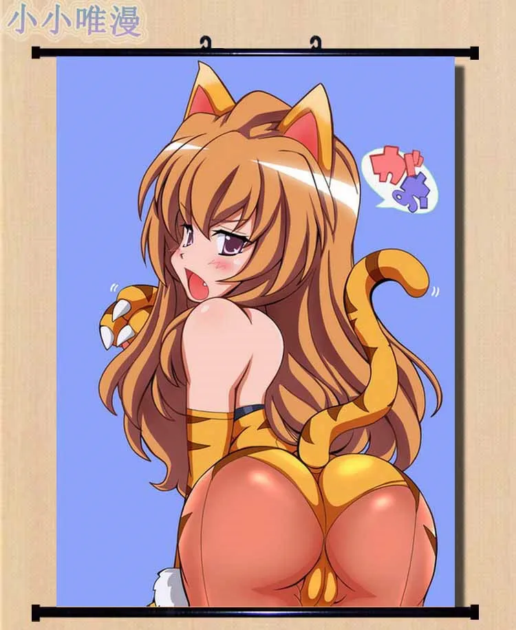Японский аниме TIGERxDRAGON! Привлекательная девушка Тайга Aisaka & supilkano домашний декор