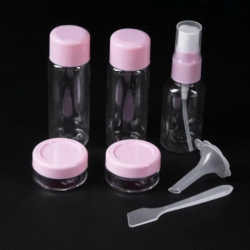 Buy 7pcs Portable Travel Makeup Container Bottle