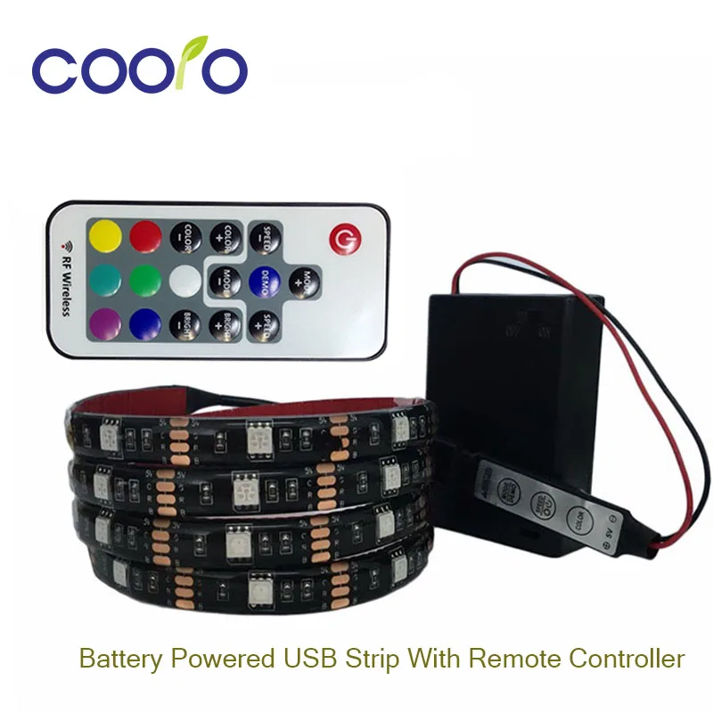 

LED Strip Light 5050 RGB Battery Powered TV Background Lighting Waterproof Non Waterproof Cuttable 5050 backlight strip