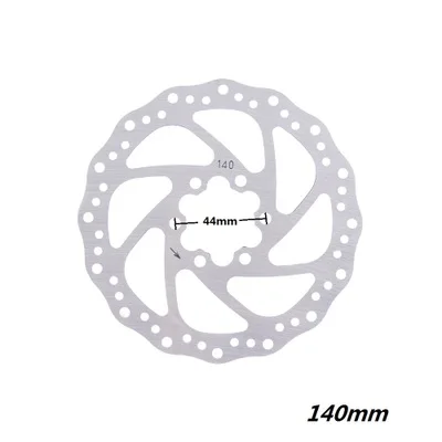 ZTTO велосипедные тормозные детали 6 дюймов дисковый тормоз велосипедный роторный диск для MTB велосипеда части 120 мм/140 мм/160 мм/180 мм/203 мм ротор mtb диск - Цвет: Disc Rotor-140mm