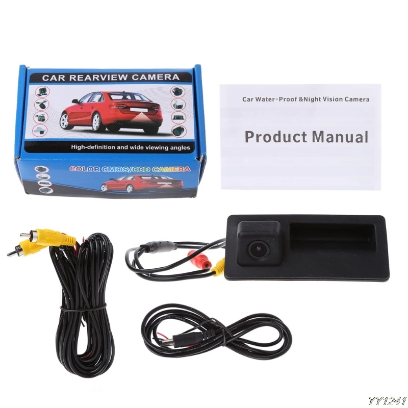 Car Trunk Handle Reverse Rear View font b Camera b font For VW Passat Tiguan Jetta
