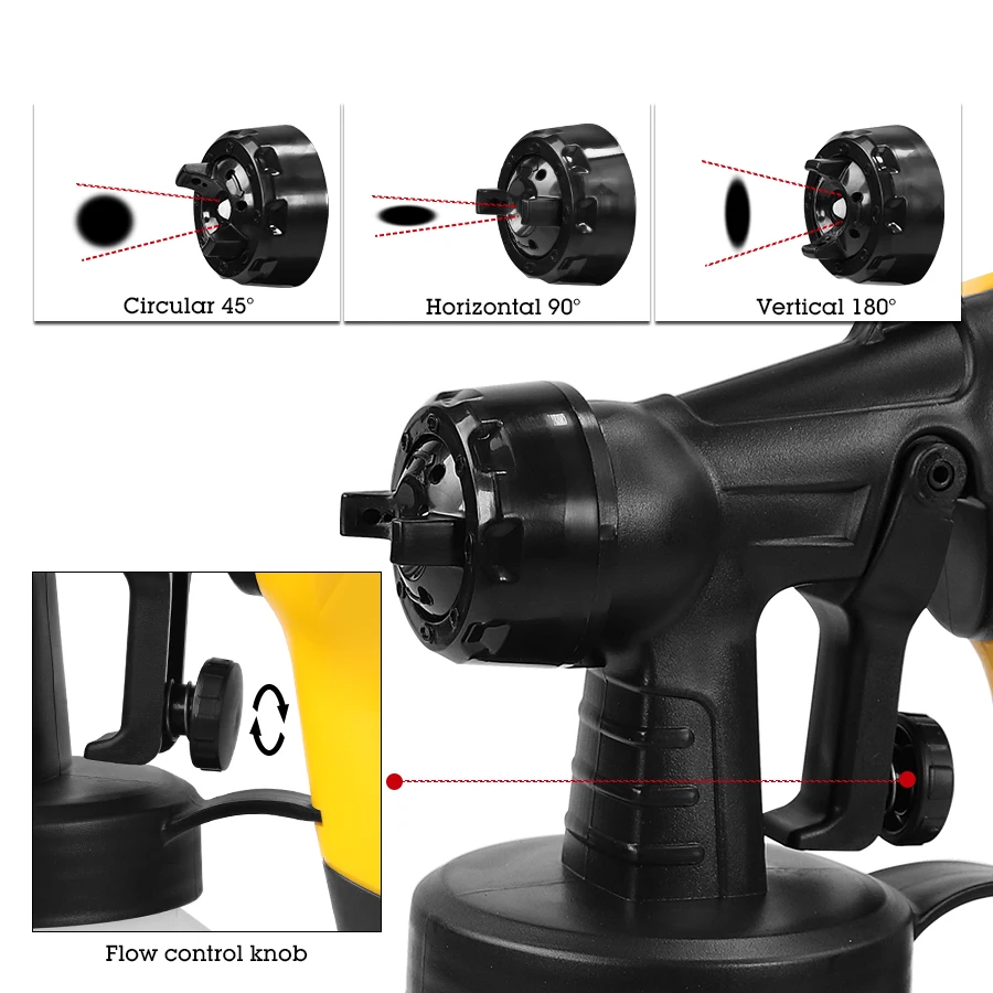 Electric Handheld Spray Gun Paint Sprayers High Power Home Electric Airbrush For Painting Cars Wood Furniture Wall Woodworking Electric Handheld Spray Gun Paint Sprayers High Power Home Electric Airbrush For Painting Cars Wood Furniture Wall Woodworking