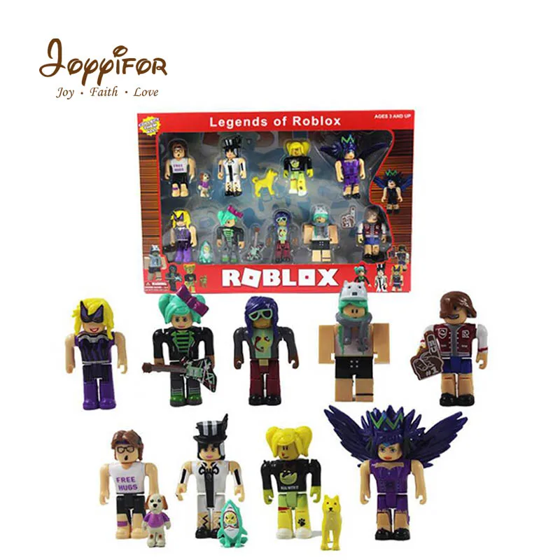 Hot Roblox Action Figure 7 75cm Minifigure Juguets Toy Game Roblox Boys Toys Brinquedoes Without Box Christmas Gifts -