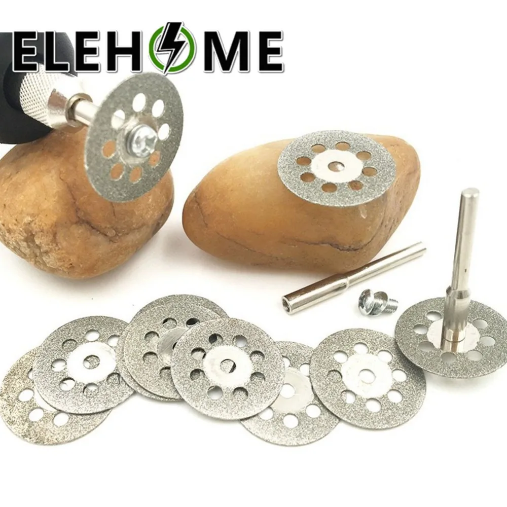 

10pcs 22mm Accessories Diamond Discs Metalworking Circular Saw Cutting Disc For Engraver Electric Mini Drill without Rod XF30