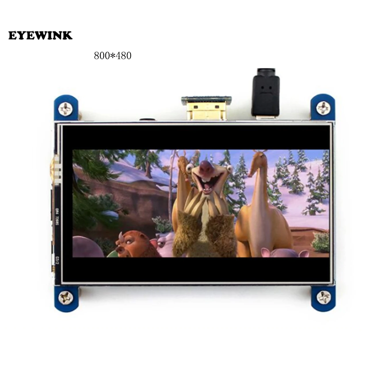 

Raspberry Pi LCD touchscreen 4 inch 800x480 IPS hdmi display better than 3.5 inch touch screen