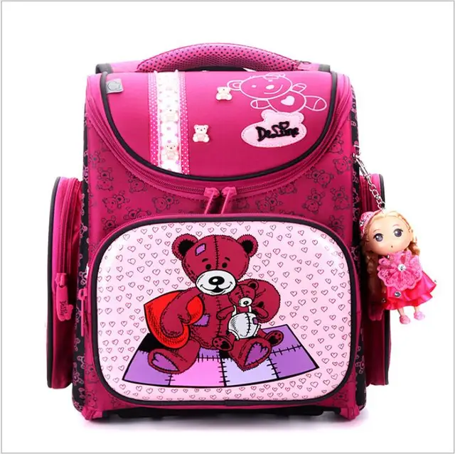 Top Quality Children School Bags For Girls Book Bag Primary School 1 4