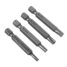 4 шт./компл. магнитный инструмент в форме y-образной насадки для отвертки для Инструменты для ремонта велосипеда Треугольники головка шестигранный хвостовик Y4 Y5 Y6 Y8