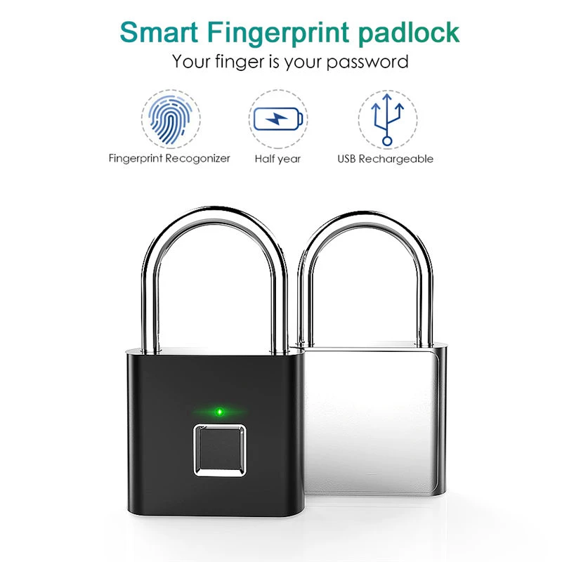biometric luggage lock