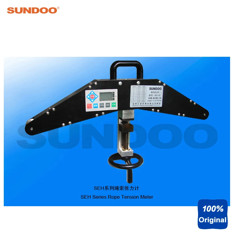 

Sundoo SEH-2T 20KN Rope Tension Meter,Rope Push Pull Force Gauge Tester