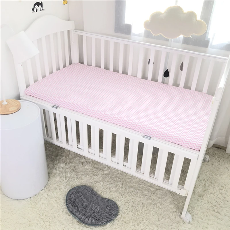 Baby Cotton Bedding Fitted Sheet Bed Cover Cot Bed Crib Mattress Protector Bedspread 130*70 CM Baby Cotton Bedding Fitted Sheet Bed Cover Cot Bed Crib Mattress Protector Bedspread 130*70 CM