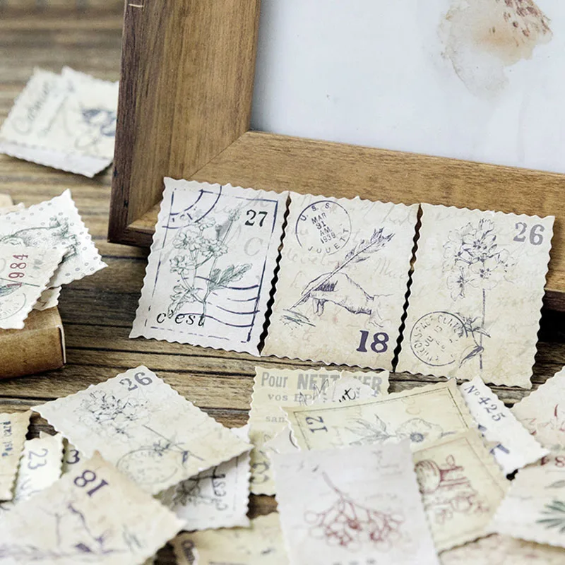 45pcs/box Stationery Sticky Notes Vintage Stamp Sealing Label Travel Sticker Decoration Scrapbooking Diary Albums Bullet Journal
45pcs/box Stationery Sticky Notes Vintage Stamp Sealing Label Travel Sticker Decoration Scrapbooking Diary Albums Bullet Journal