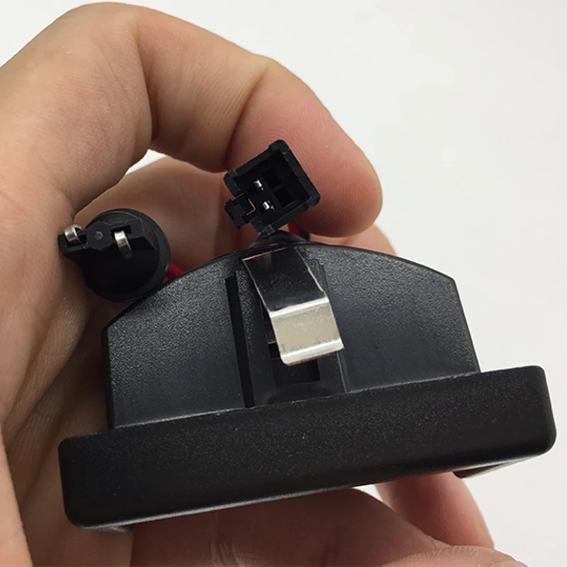 EALEN 1 набор Автомобильный светодиодный Подсветка регистрационного номера 12V без
