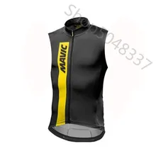 Mavic Sleeveless Jersey Cycling Vest Summer Racing Bicycle Clothing Polyester Bike Clothes Hombre Maillot Roupa Ciclismo