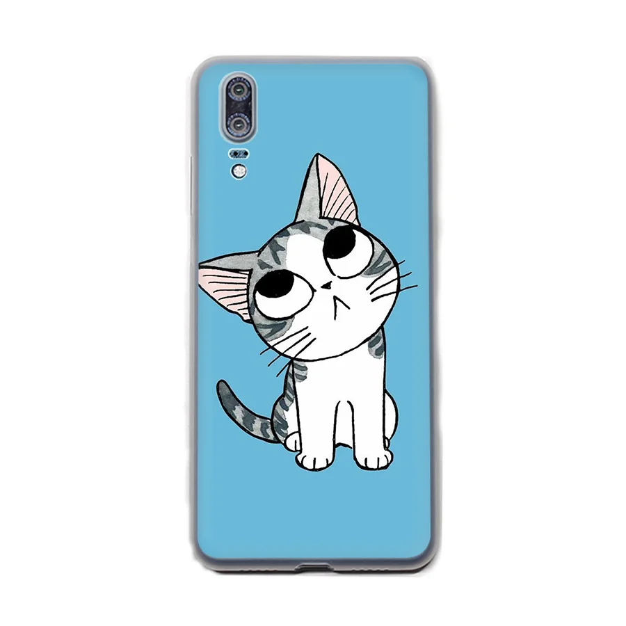Чехол для Huawei P30 P9 P8 P10 P20 Lite Plus Pro MINI P Smart Otters Жесткий рук Мопса|Чехлы-накладки| |