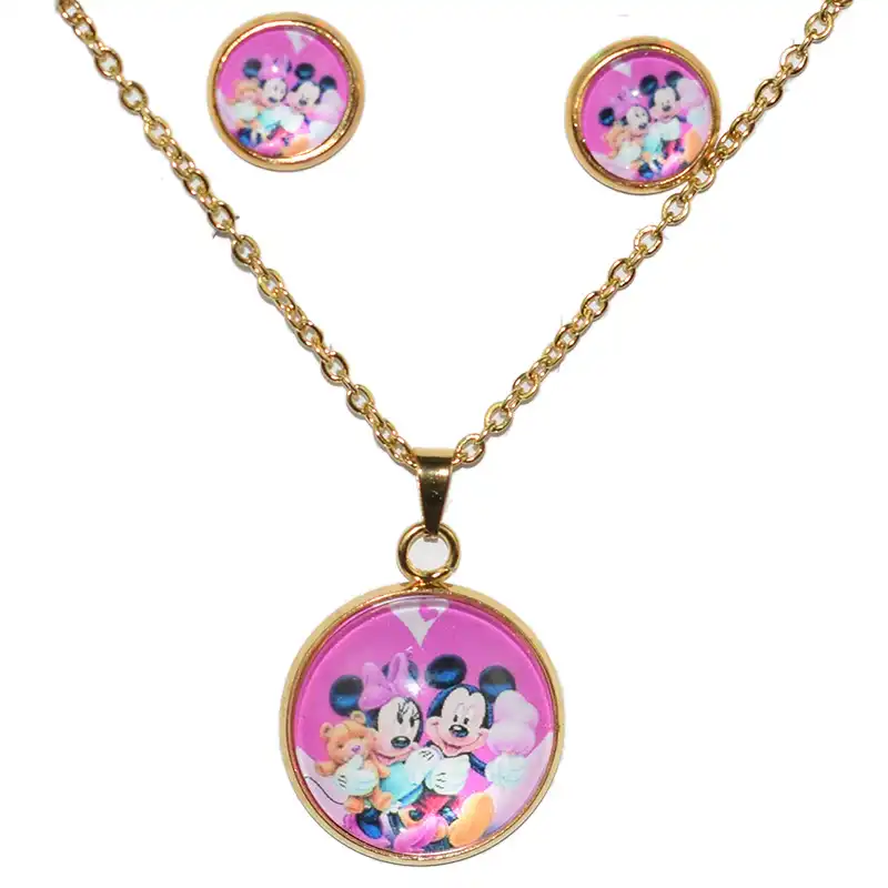 Único Collar Colgante de Moda Unisex Jesús Para Niño Y Niña De Acero Inoxidable