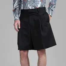 27-44 Горячие летние мужские Новые Модные индивидуальные шорты три-di мужские sional fold повседневные широкие брюки шорты