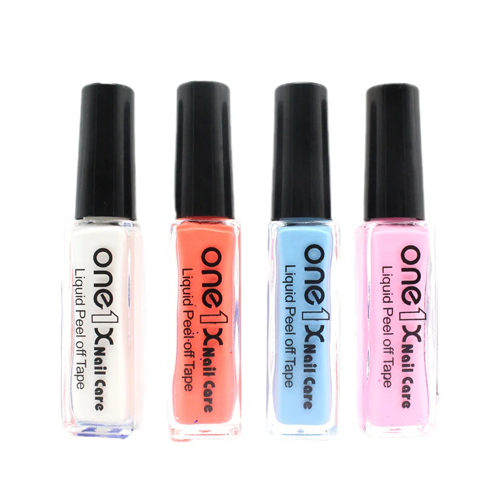 15 ML Anti overflow Glue Nail Polish Base Coat care Peel ...