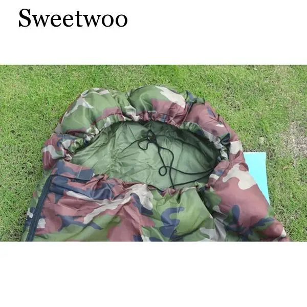 New Outdoor Sale High Quality Cotton Camping Sleeping Bag,envelope Style, Army Or Military Or Camouflage Sleeping Bags