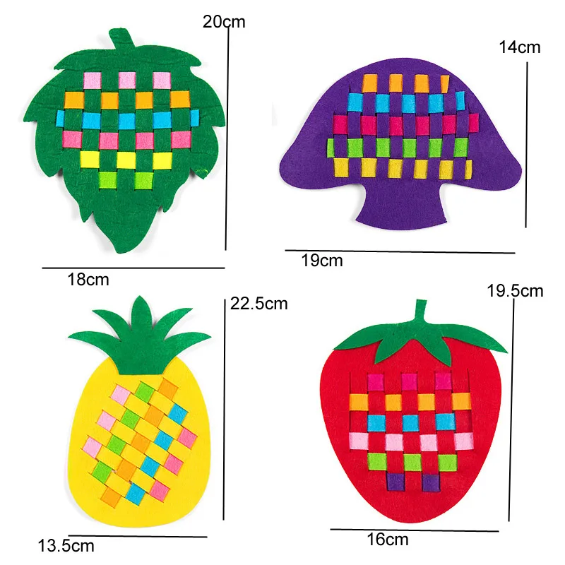 Сделай Сам войлочная ткань ремесла детский сад нетканый зажим Дети игрушки для изучения руками войлочная ткань Высокое качество Раннее Обучение