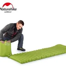 NH Сверхлегкий портативный спальный коврик быстрое наполнение air bag супер легкий надувной матрас с подушки детские только 550 г