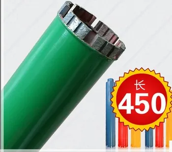 

Promotion wet drill 66*450*10mm & M22 connector diamond wet drill bits core bit for hole opening on masonry/concrete wall