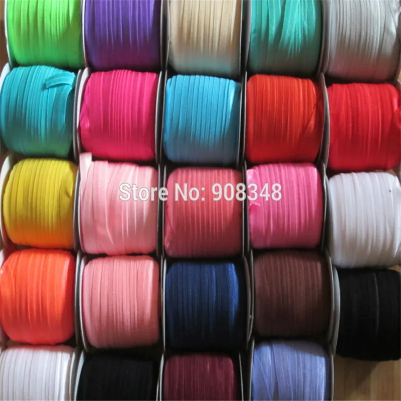

5/8" 15mm Stretchy Elastic Ribbon Webbing for girl Wristband garments hair Headband Hairband Accessory F015