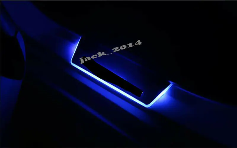 LED Door Sill Scuff Plate Guard Door Entry Pad for Honda Civic 10th