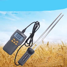 Цифровой измеритель влажности зерна тестовый ЖК-дисплей содержит пшеницу Кукуруза Рис тестовый гигрометр с измерительный зонд
