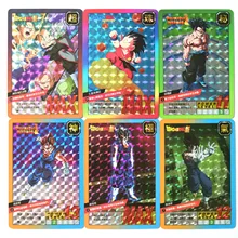 55 шт./компл. супер Dragon Ball-Z Fight Heroes batch Card Ultra Instinct Goku Vegeta игровая коллекция карт