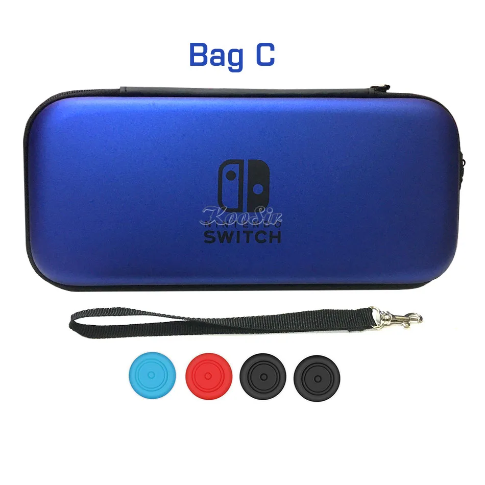 Чехол для консоли переключателя Nintendo ninddo с рисунком пикачуса, Портативная сумка для рук, чехол для переключателя Nitendo, для игровой карты Nintendo doswitch - Цвет: Only Bag C