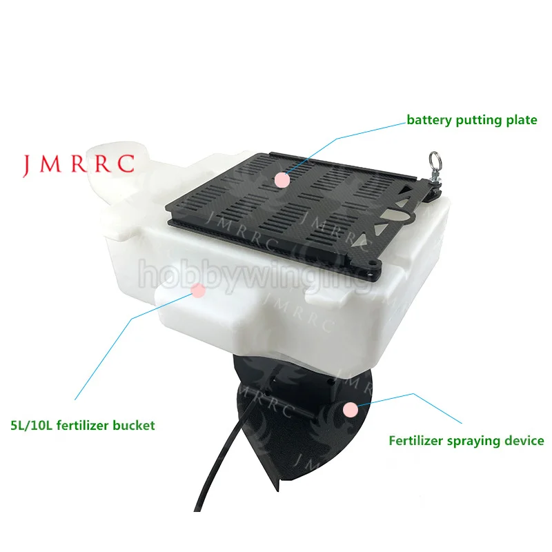 Agriculture drone Fertilizer/Seed Spraying Device sowing drone spreading fertilizer drone JMRRC