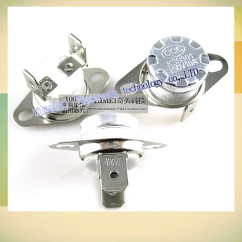 

New KSD301 200 of the ceramic thermostat switch 200 temperature 250V 10A temperature controllerFree shipping
