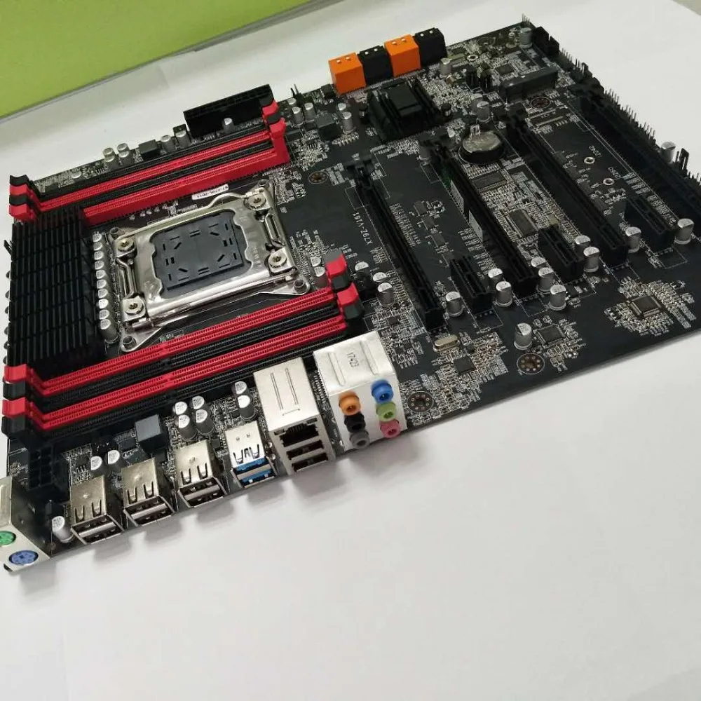 Новая настольная материнская плата X79Z-V161 EATX ECC для intel LGA2011 SATA 3,0 USB 3,0 DDR3 128GB емкость памяти компьютерная материнская плата