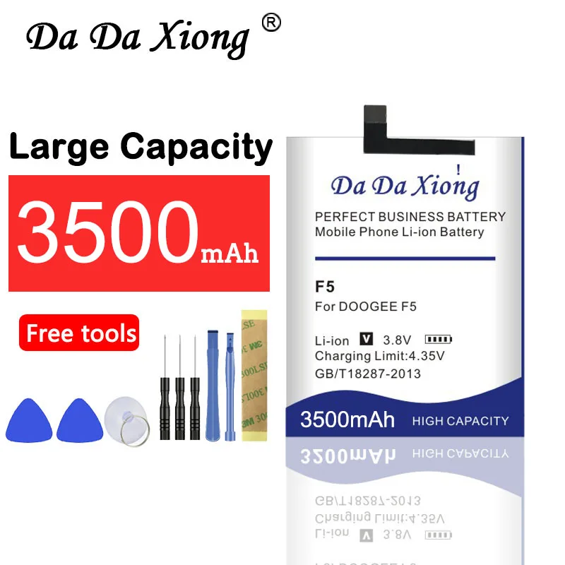 For DOOGEE F5 Battery 3500mAh Batterie Bateria Accumulator New High Quality | Мобильные телефоны и аксессуары