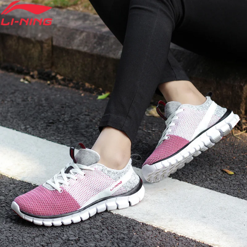 Ceny Li ning kobiety 24H inteligentne szybkie buty treningowe LiNing oddychające buty sportowe lekkie trampki AFHN026 YXX018