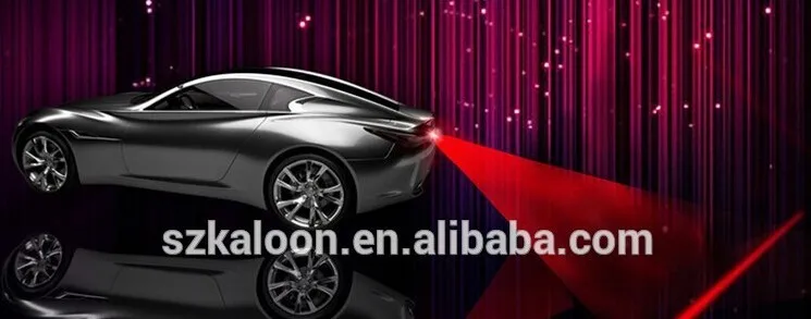 

Free shipping Newest Anti Collision Rear-end Car Laser Tail Fog Light Auto Brake Parking Lamp Rearing Warning Light