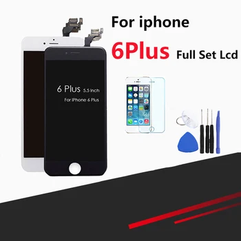 

lcd display tianma For iPhone 6 plus LCD Screen Assembly Touch Display Screen Replacementwith screen digitizer and Home button
