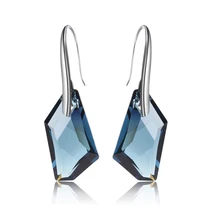 100% Cristales Originales de Swarovski pendientes de moda caliente bueno para año Nuevo Regalo del día de madre
