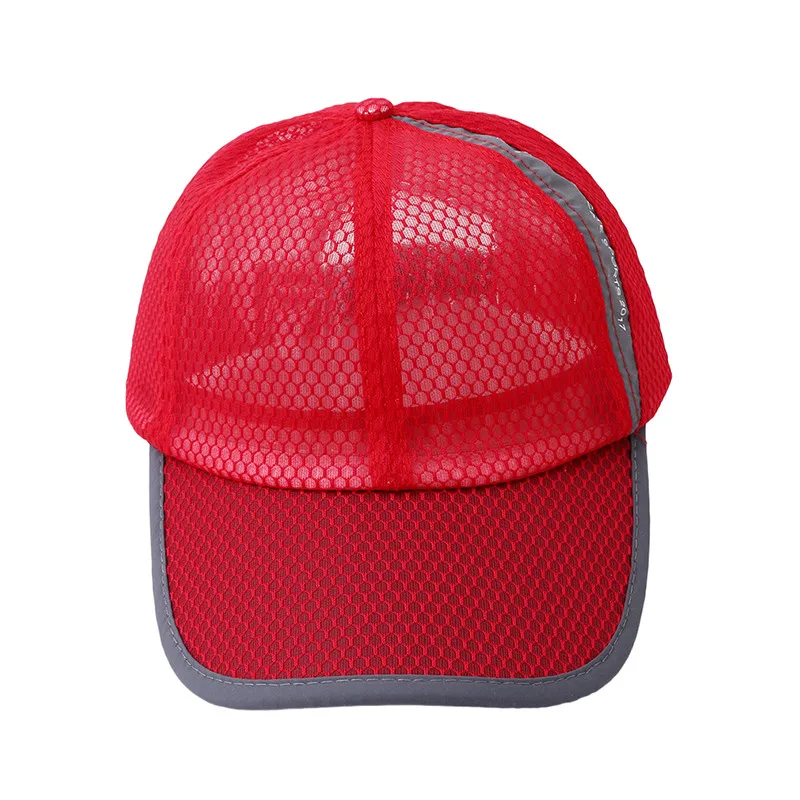 Унисекс летние дышащие шапочка для гольфа для Для женщин Для мужчин бейсболка кепка с сеткой шляпа Гольф Кепки Для мужчин Спорт Бренд Hat Гольф Кепки Для мужчин - Цвет: watermelon red
