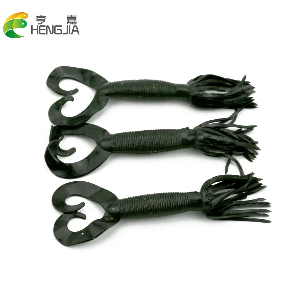 

NEWUP 1pcs 11cm 7.5g Jig silicone Soft Bait pesca isca Artificial Fishing Lure Grub Worm Wobblers Carp Fishing tackle